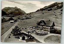 6992 Hirschegg , Kleinwalsertal Foto AK Gasthaus Kreuz