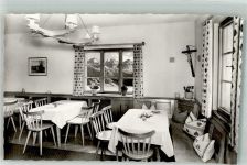6992 Mittelberg , Kleinwalsertal Foto AK Pension Cafe Drechsel