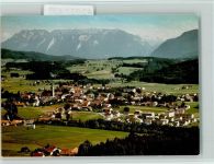 83317 W8221 Teisendorf FOTO KEINE AK Luftaufnahme Untersberg