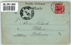 38100 W3300 Braunschweig 1899 Gebrauchsspuren Gewandhaus