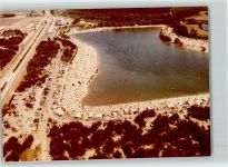 30823 W3008 Garbsen FOTO KEINE AK Luftaufnahme Badesee Strandbad Lido