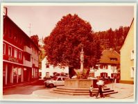 79215 W7807 Elzach FOTO KEINE AK Nikolausbrunnen