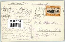 Athen Athenes 1935 Foto AK Denkmal Akropolis