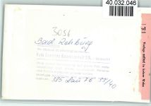 31547 W3056 Rehburg-Loccum FOTO KEINE AK am Teich