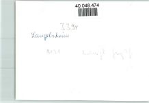 38685 W3394 Langelsheim FOTO KEINE AK