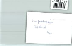 37581 W3353 Bad Gandersheim FOTO KEINE AK