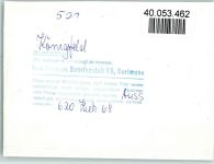 78126 W7744 Königsfeld im Schwarzwald FOTO KEINE AK Evangel. Jugendheim