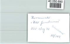 33428 W4834 Harsewinkel FOTO KEINE AK Hotel Gambrinus
