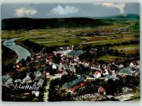 37699 W3476 Fürstenberg , Weser FOTO KEINE AK Luftaufnahme