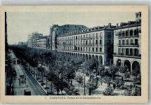 Saragossa Zaragoza Foto AK Paseo de la Independdencia