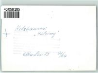 32361 W4994 Holzhausen , Kr Lübbecke, Westf FOTO KEINE AK Haus Holsing