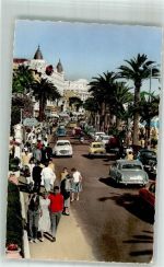 06150 Cannes 1960 Foto AK Auto La Croisette Cote d´Azur