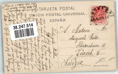 Barcelona Foto AK Geschäft Rambla de Estudios