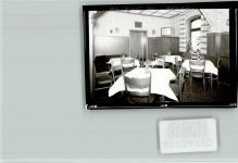 35216 W3560 Wallau , Lahn FOTO KEINE AK Hotel Restaurant Germania Innenaufnahme