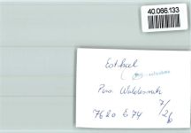 67466 W6731 Esthal FOTO KEINE AK Waldesruh