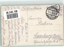 Warschau Warszawa 1916 Foto AK Feldpost WK I Landw.Div.Bredow