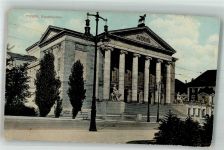 Posen Poznan 1914 Foto AK Statdttheater Feldpost WK I