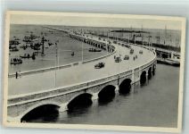 30100 Venezia Foto AK Auto Hafen Ponte Littorio