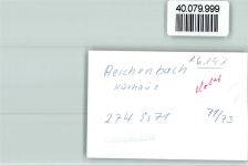 64686 W6147 Reichenbach , Odenw FOTO KEINE AK Kurhaus Terrasse