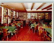 78126 W7744 Königsfeld im Schwarzwald FOTO KEINE AK Gasthaus Fischer Innenaufnahme Gastraum