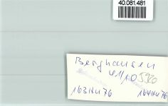 57319 W5920 Berghausen , Kr Wittgenstein FOTO KEINE AK