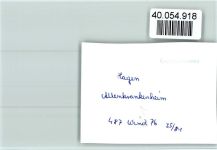 58089 W5800 Hagen , Westf FOTO KEINE AK Altenkrankenheim