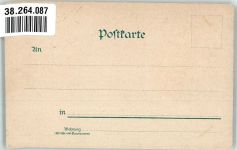W1000 Berlin Mitte Lithographie Schloss Engel Gebrauchsspuren