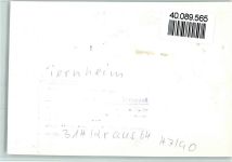 68519 W6806 Viernheim FOTO KEINE AK Storch