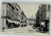 51000 Chalons-en-Champagne Foto AK Geschäft La Rue de Marne