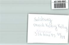5020 Salzburg FOTO KEINE AK Christ König Kolleg