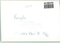 31785 W3250 Hameln FOTO KEINE AK Blumenanlagen am Theater