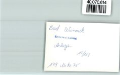 88410 W7954 Bad Wurzach FOTO KEINE AK Park