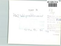 76316 W7502 Waldprechtsweier FOTO KEINE AK Luftaufnahme