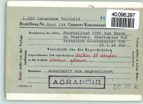 37539 W3362 Bad Grund , Harz FOTO KEINE AK Oberharzer Hof