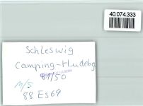 24837 W2380 Schleswig FOTO KEINE AK Camping