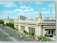 Moskau Moskwa - Zehnspurige Straße
