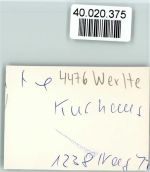 49757 W4476 Werlte , Emsland FOTO KEINE AK Kurhaus