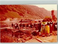 54536 W5563 Kröv FOTO KEINE AK Trachtengruppe zum Weinfest