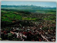 88250 W7987 Weingarten , Württ - Luftaufnahme Benediktiner-Abtei AKU2