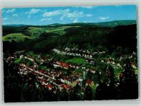 78098 W7740 Triberg im Schwarzwald - Luftaufnahme