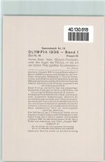 Eislaufpaar Herber-Baier Olympiade 1936 Sammelbild Band I Gruppe 55 Olympiade 1936