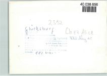 24960 W2392 Glücksburg (Ostsee) FOTO KEINE AK Chez Alice Innenaufnahme