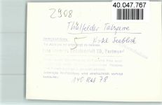26169 W2908 Thülsfelde FOTO KEINE AK Hotel Seeblick
