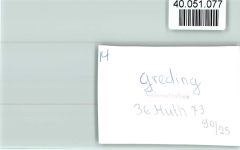 91171 W8547 Greding FOTO KEINE AK