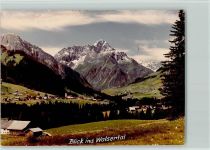 6992 Kleinwalsertal FOTO KEINE AK Blick ins Walsertal