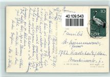 09526 O9330 Olbernhau - Anton-Günther-Stein Ortsansicht Grünthaler Straße Markt
