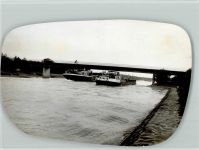 48249 W4408 Hiddingsel - Zwei Frachtschiffe unter der Brücke