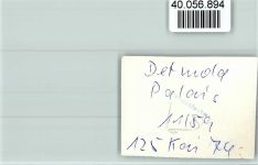 32756 W4930 Detmold FOTO KEINE AK Palais