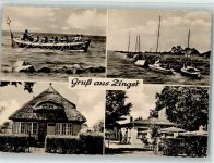 18374 O4241 Zingst , Ostseebad - Ortsansicht 4-Bildaufnahme AKU2