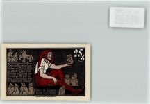 Notgeld: Eule, gute Erhaltung Eule Notgeldschein